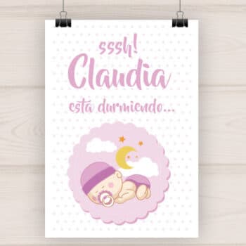 lamina-bebe-infantil-decoracion-cuadro-durmiendo-nina1