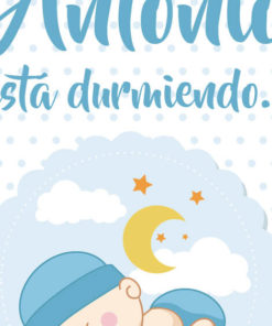 lamina-bebe-infantil-decoracion-cuadro-durmiendo-nino2