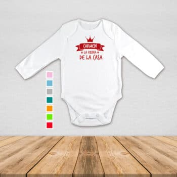 Bodys personalizados para bebés