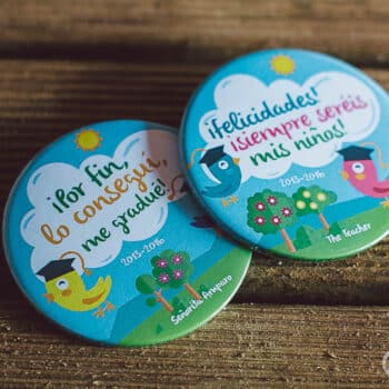 Chapas para graduaciones