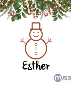 body-barato-personalizado-NAVIDAD-muñeco-nieve-detalle